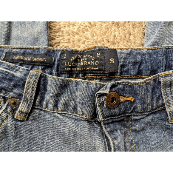 Lucky Brand | authentic skinny jeans | Size 18 - Picture 3 of 8